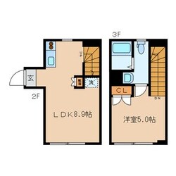 アルターナ上原の物件間取画像